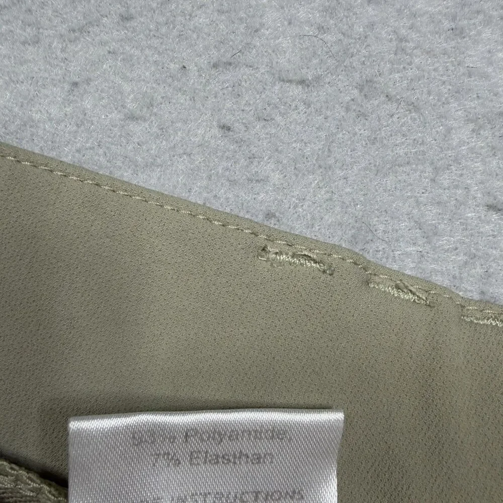 Romfh Child’s Knee Patch Equestrian Riding Breeches Girl’s Size 16 Tan Khaki